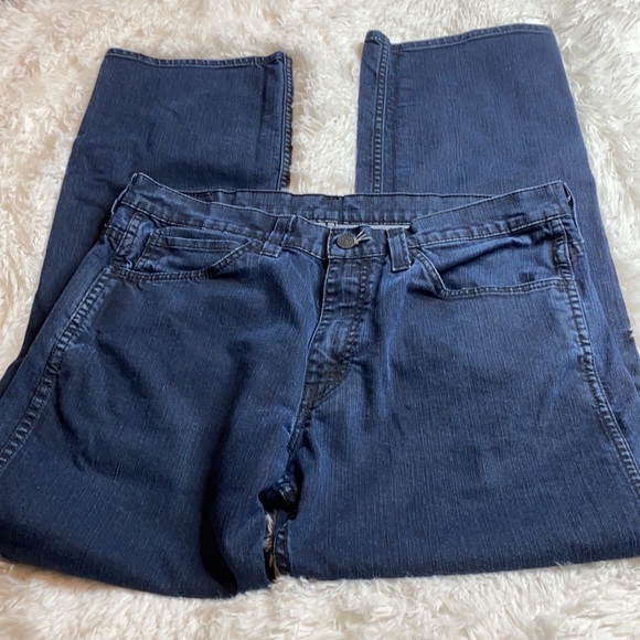 Levi's Other - Mens Levis 569 Jeans Black Label (34 x 34) Loose Fit, Straight Leg, Dark Wash